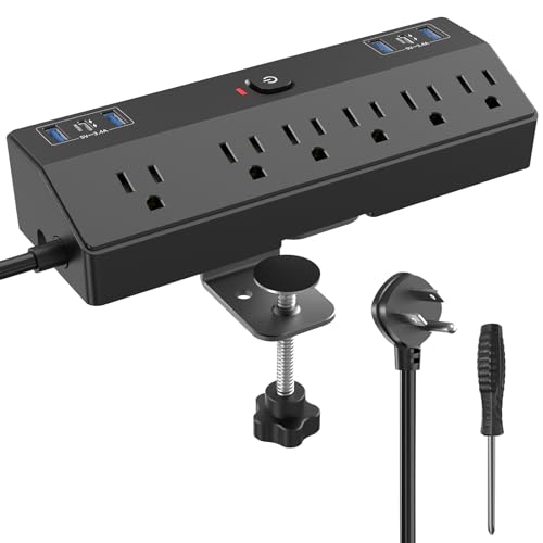 Fararaka Desk Clamp Power Strip