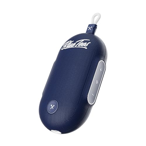 Blue Tees Golf Player Go Golf Speaker, Powered By AI, Compact GPS Connected Speaker, Auto Course Recognition, Bluetooth Audio, 40,000+ Courses, IPX7 Waterproof, 16+ hr Battery, Built-In Magnetic Strip