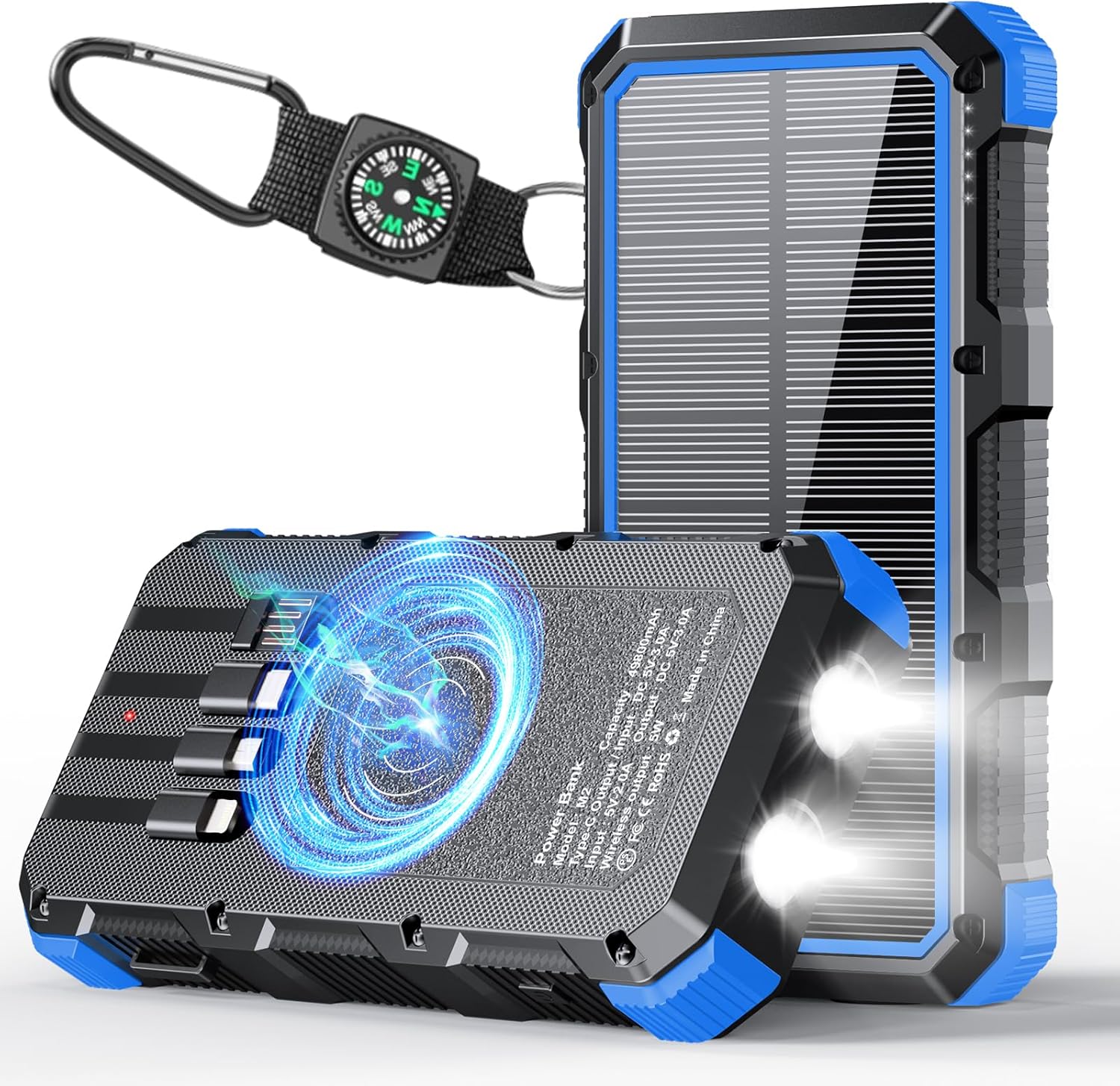 49800mAh Solar Power Bank