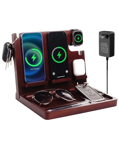 Xunhomon Wood Phone Docking Station