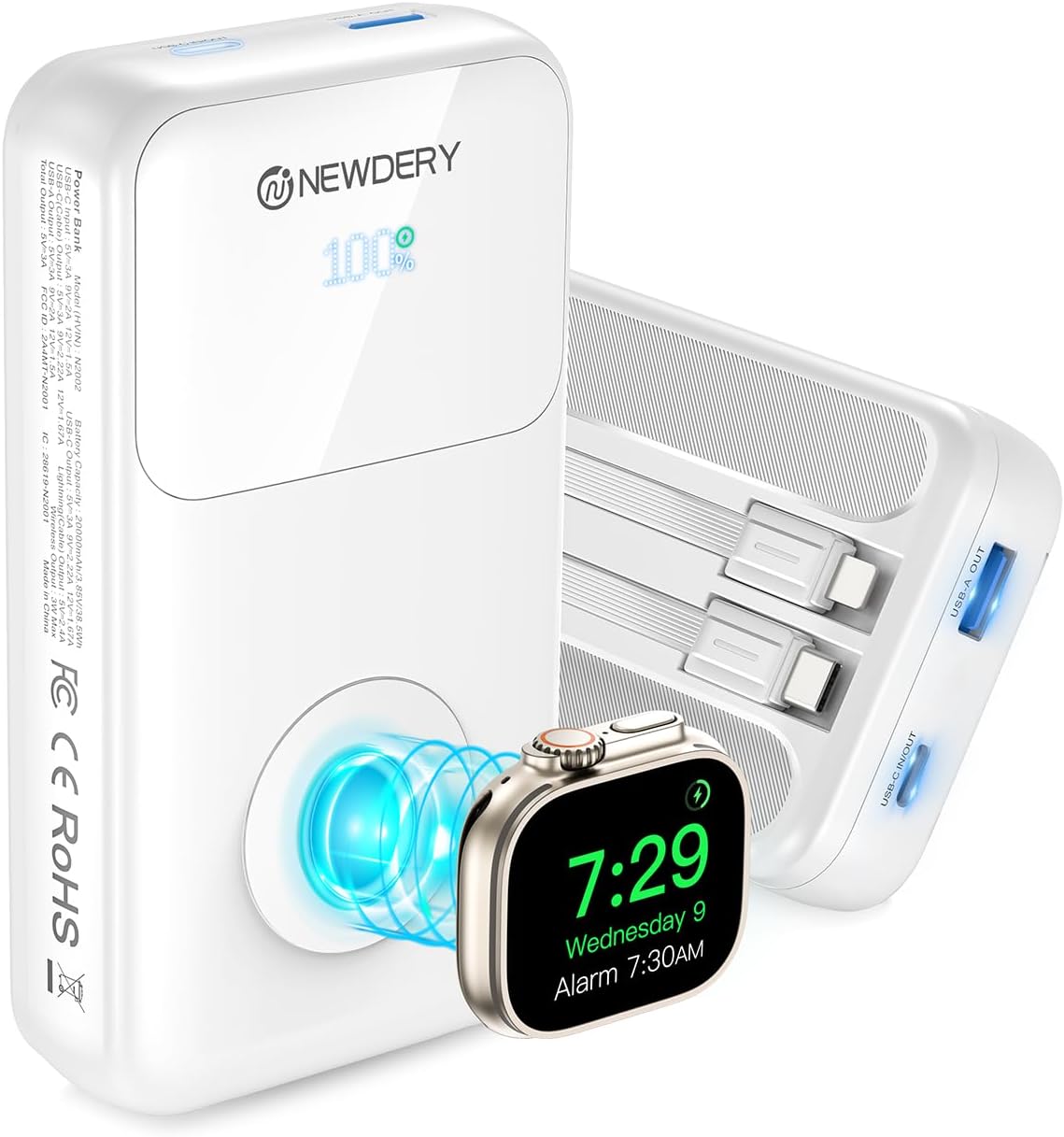 NEWDERY 20000mAh Power Bank