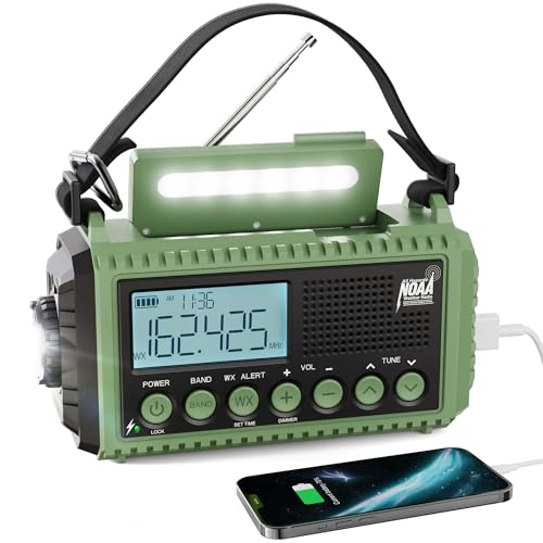 Raynic Emergency Radio, 12000mAh