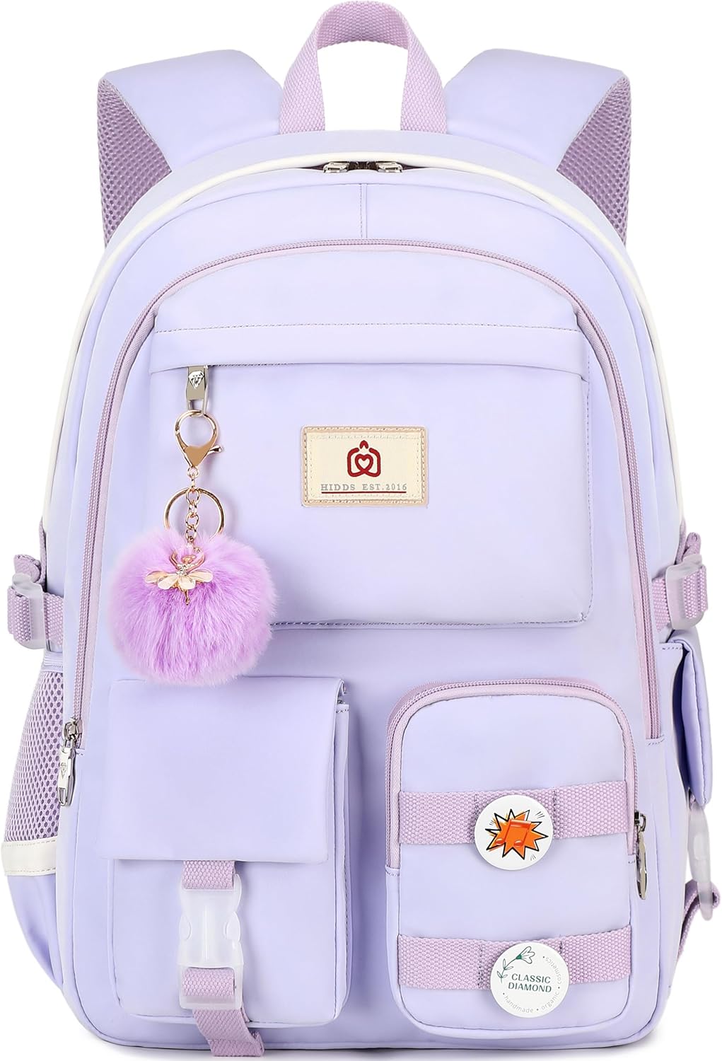 Hidds 15.6" College Backpack (Purple)