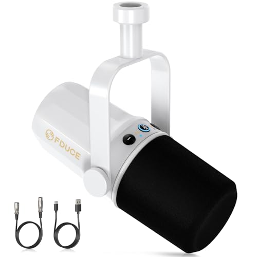 FDUCE SL40 (White) USB/XLR Dynamic