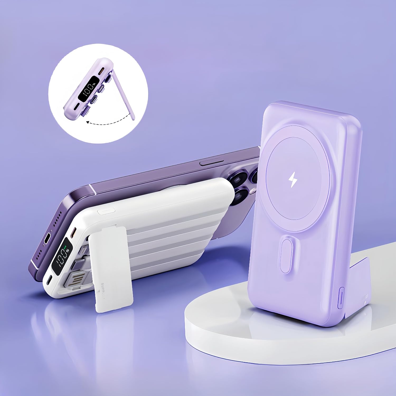 RCHL 10000mAh Magnetic Power Bank