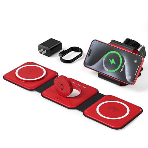 UCOMX Foldable 3 in 1 Nano Charger