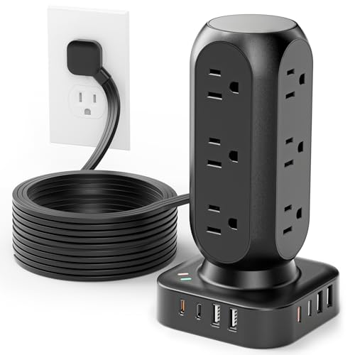 TenTrend Dual PD 20W Power Strip Tower