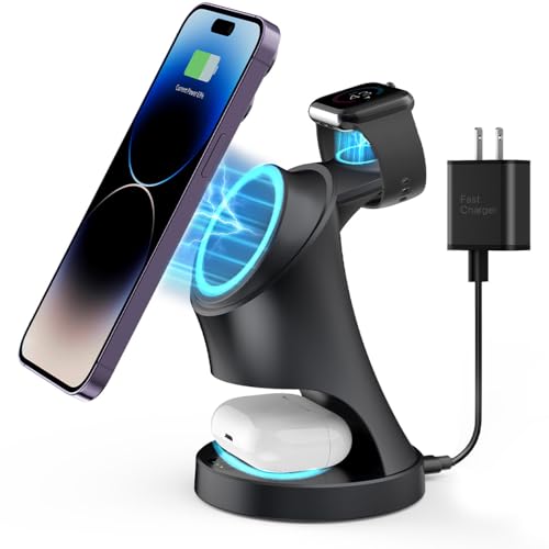 ANYLINCON 3 in 1 MagSafe Charging Station