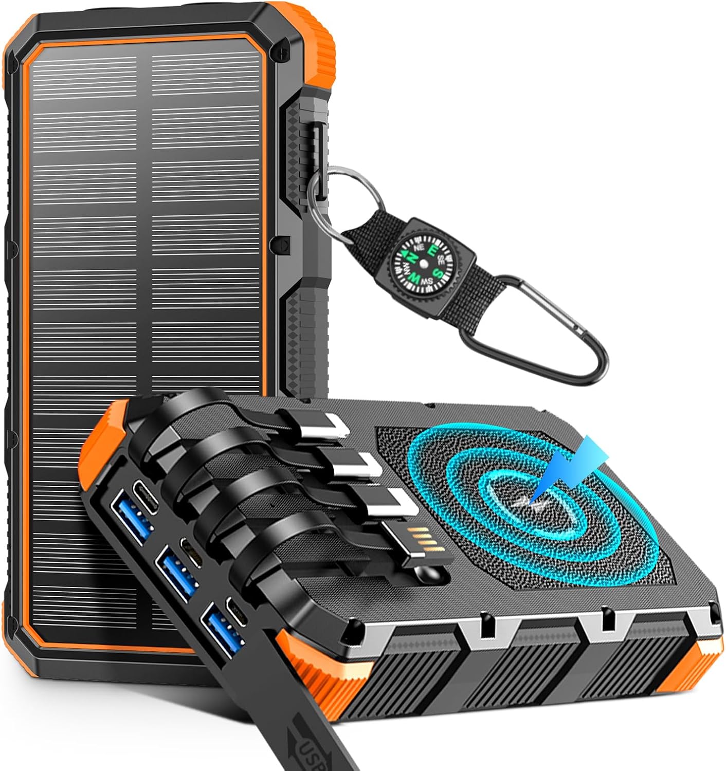 Solar Charger Power Bank 49800mAh (fmooostore)