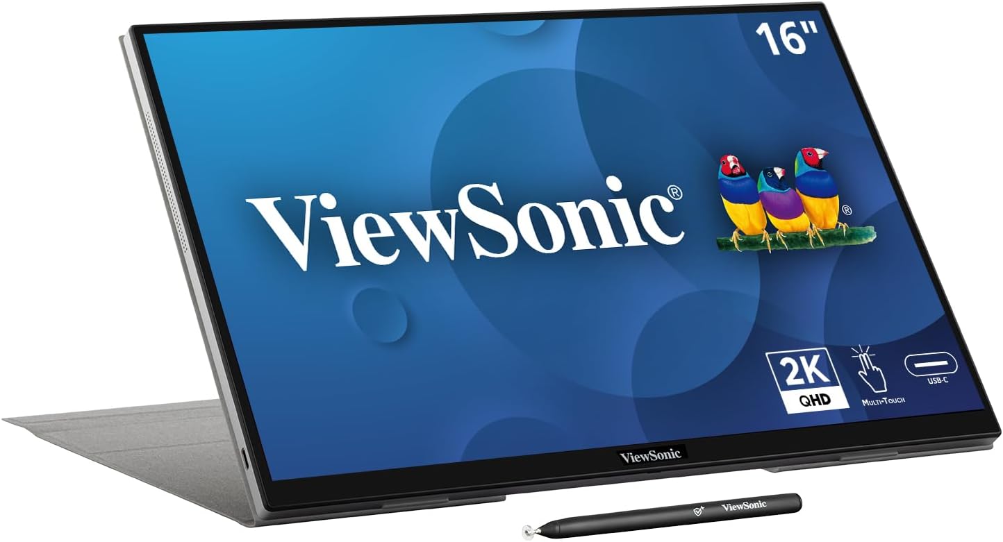 ViewSonic TD1656‑2K 16" Touch