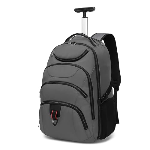 Boavan Rolling Backpack (Grey)
