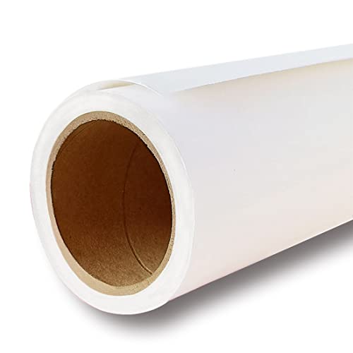 Seamless Photo Photography Background Paper Roll for Photoshoot, Paper Backdrop for Photography (Snow White, 82" x16')