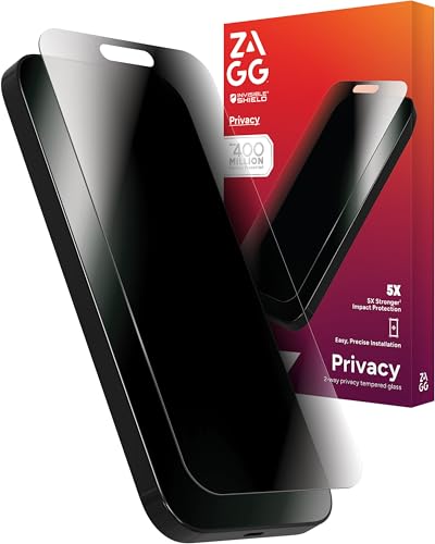 ZAGG Glass Elite Privacy (iPhone 16/15 Plus)