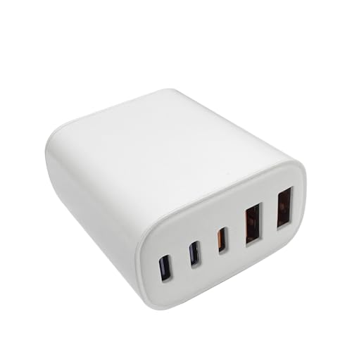 USB C Wall Charger Block 50W 5-Port