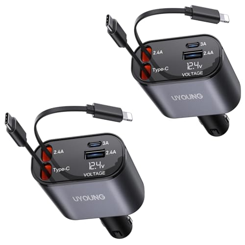 UYOUNG Retractable 4-in-1 Charger