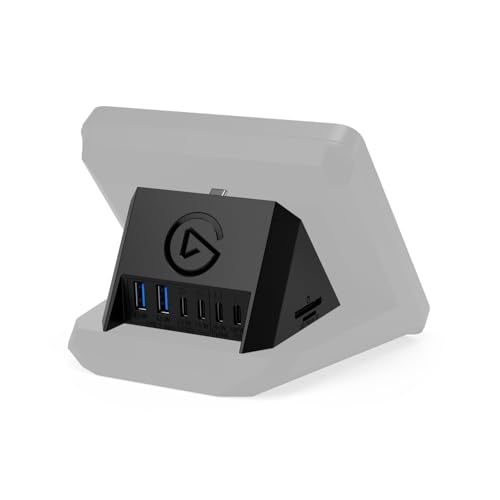 Elgato USB Hub  For Stream Deck +, 2 USB-C Ports/2 USB-A Ports, Power Delivery, SD/microSD Card Reader  USB-C, Mac/PC, Stream Deck & Power Supply Not Included