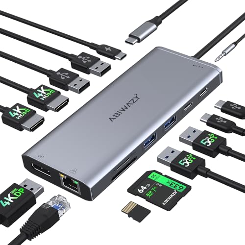 ABIWAZY 14-in-1 Dock