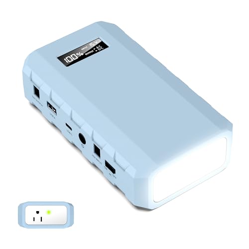 SinKeu 24000mAh Portable Charger Power Bank, 88Wh Portable Power Bank with AC Outlet, QC 3.0 USB/USB-C, DC Output, Led Flashlight, Portable Battery Charger for Home Camping Travel Power Backup