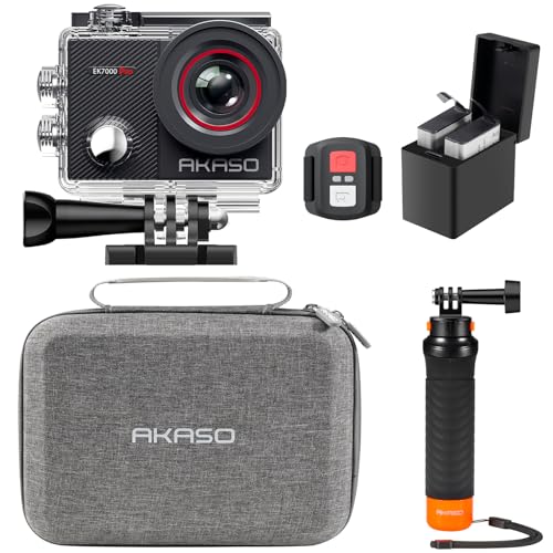 AKASO EK7000 Pro 4K Action Camera Bundle