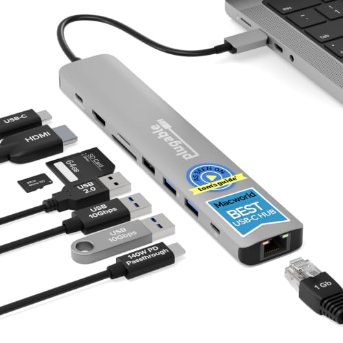 Plugable 9-in-1 USB C Hub