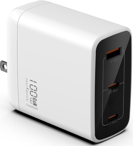 Vebner 100W Dual USB-C (White)