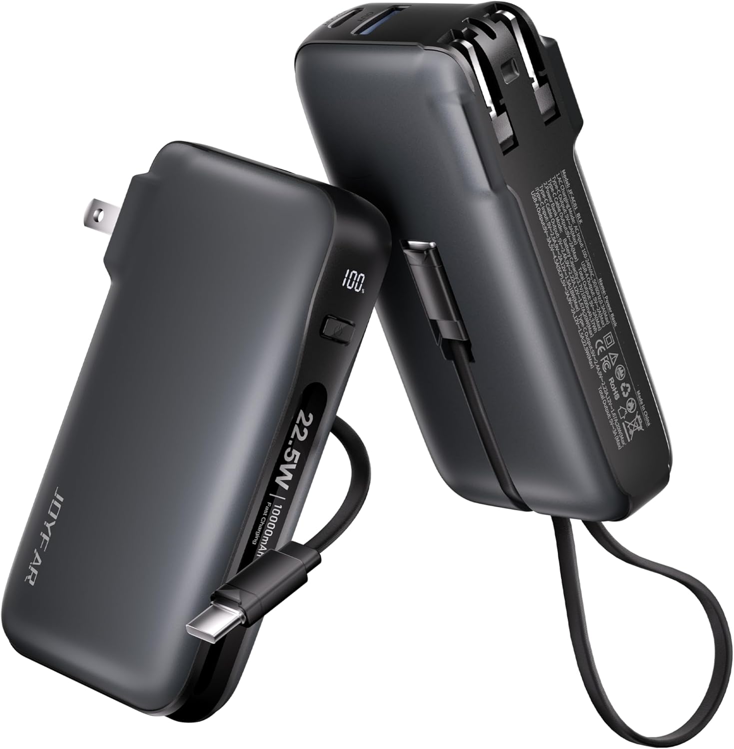 JOYFAR 10000mAh with Plug
