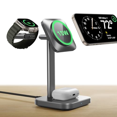 ESR Qi2 3-in-1 Wireless Charging Station