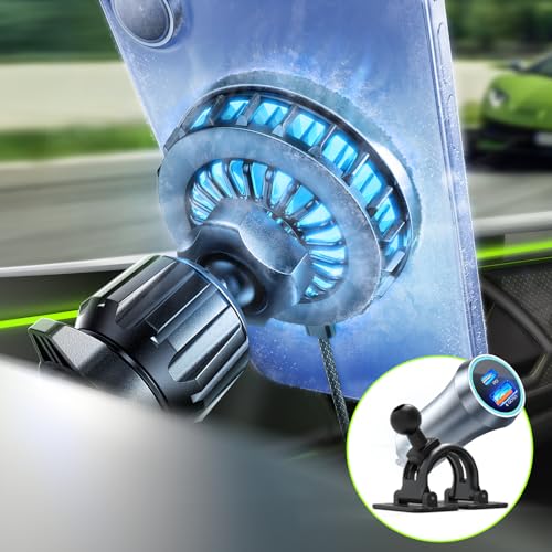 LISEN 15W Qi2 MagSafe Car Mount Charger