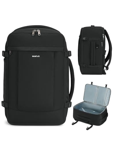ECOHUB Travel Backpack (Black)
