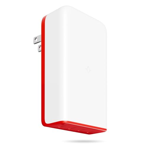 Twelve South PlugBug 120W USB-C Charger Block, 4-Port Fast Charging Block Hub for iPhone, iPad, MacBook & More, with Apple Find My Integration and Folding Prongs for Travel, USB Type C Fast Charger