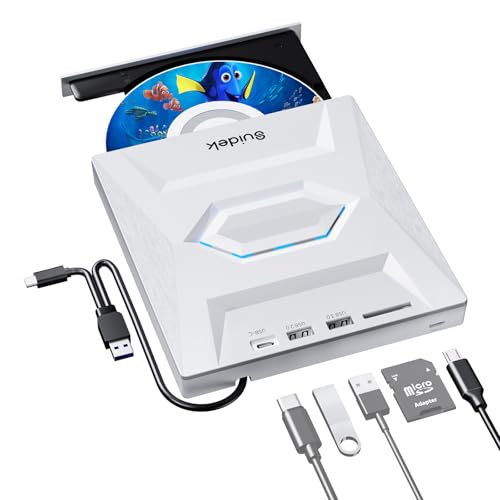SUIDEK External CD DVD Drive (Budget)