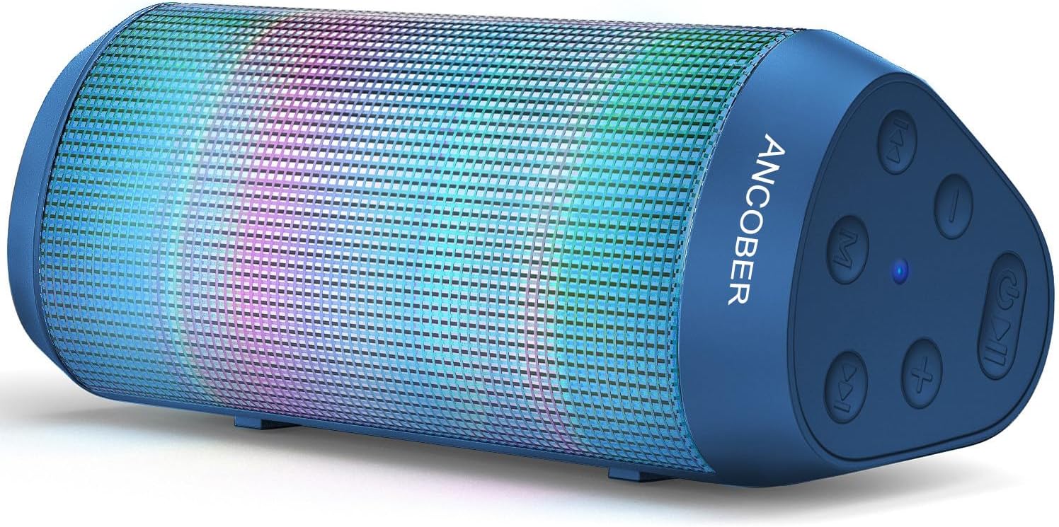 ANCOBER Portable Bluetooth Speaker