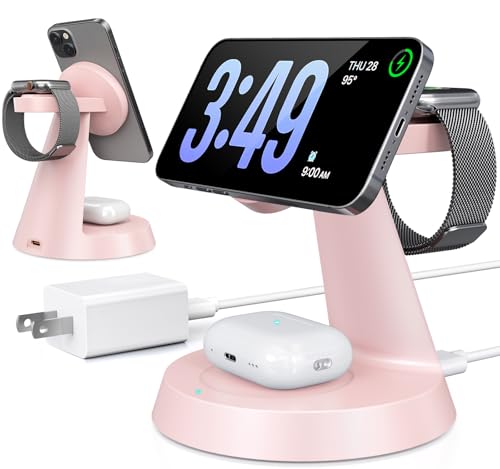 BERXZWE 3-in-1 Wireless Charger