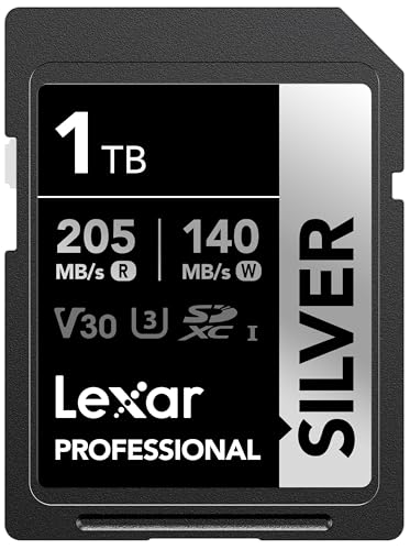 Lexar 1TB Professional Silver SD (UHS-I)