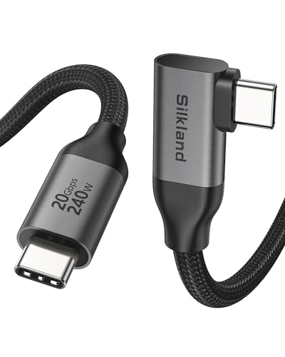 Silkland USB4 240W Right Angle Cable