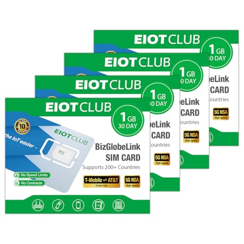 EIOTCLUB Travel SIM Pack