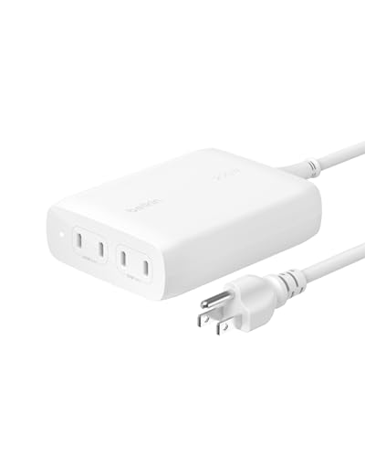 Belkin 200W 4-Port USB C Charger (White)