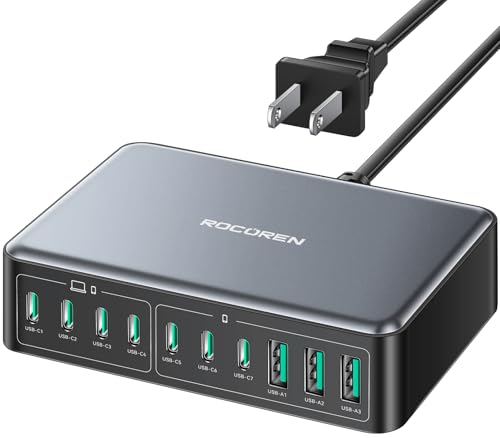 Rocoren 480W USB C Charger Block