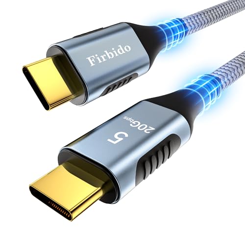 15FT for Thunderbolt 5 Cable, High Speed 20Gbps, PD 240W, 5K / 4K@60Hz, USB4 V2 Cable, USB C Display Cable for Thunderbolt 4, Mac mini M4, iPhone 17, Razer Blade, ACASIS SSD