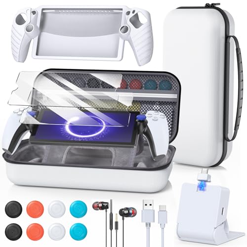 FYOUNG Accessories Kit for PlayStation Portal (White)
