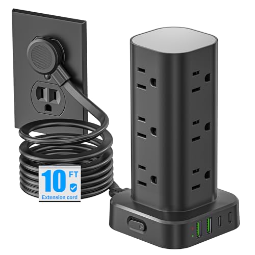 Pluackg Power Strip Tower