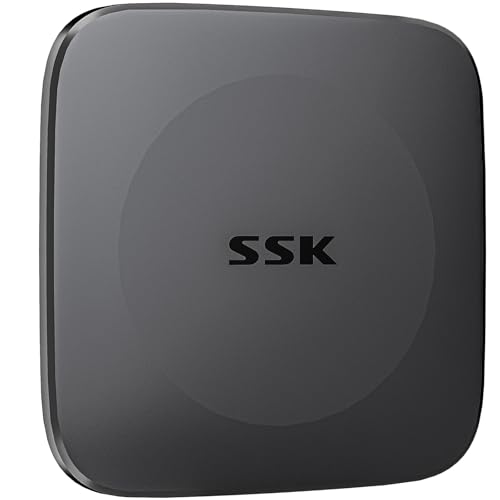 SSK External SSD 1TB,Portable SSD 1TB up to 550MB/s SSD 1tb External Hard Drive Type C+USB A Fast External Solid State Drives USB 3.2 GEN2 External Storage for iPhone 15/Android/Windows/Mac/Xbox