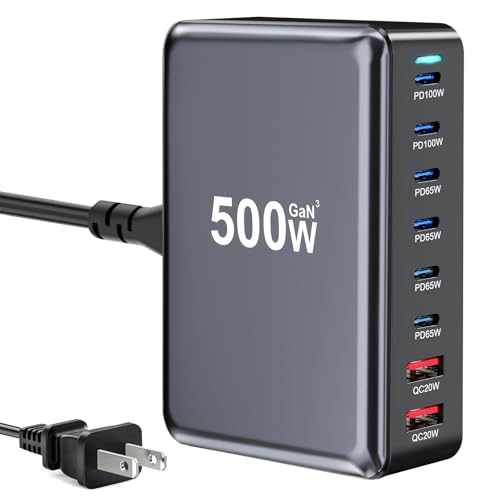 LMSEP 500W USB C Fast Charger