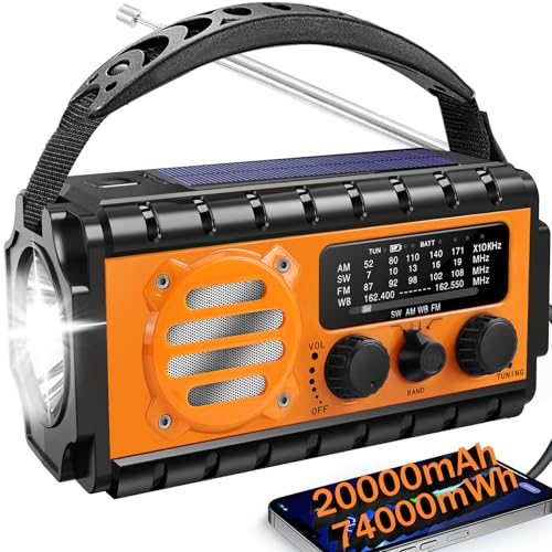 QAUYYW 74000mWh Emergency Radio