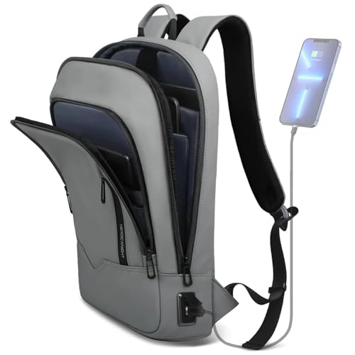 hk Backpack (Grey, 17.3")