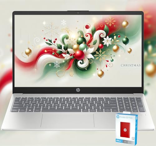 HP Pavilion 15.6" FHD Laptop Intel Core 8-Core CPU 16GB RAM 1.5TB Storage (1TB SSD + withHP P500 512GB External SSD) Fast Wi‑Fi 6 Fingerprint Reader Windows 11