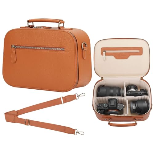 Divvia Waterproof PU Leather Camera Sling