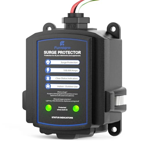 Furniqro FHSPD108S Whole House Surge Protector