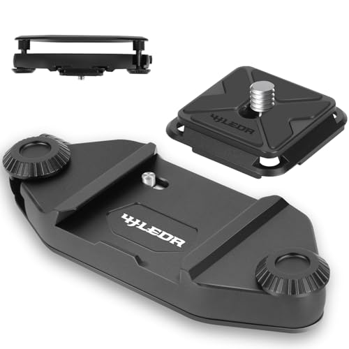 Camera Clip Kit,Camera Backpack Clip Quick Release,Camera Clip with Plate Quick Release System,Capture Camera Clip for Camera to Backpack Strap Quick Mount/Release V1