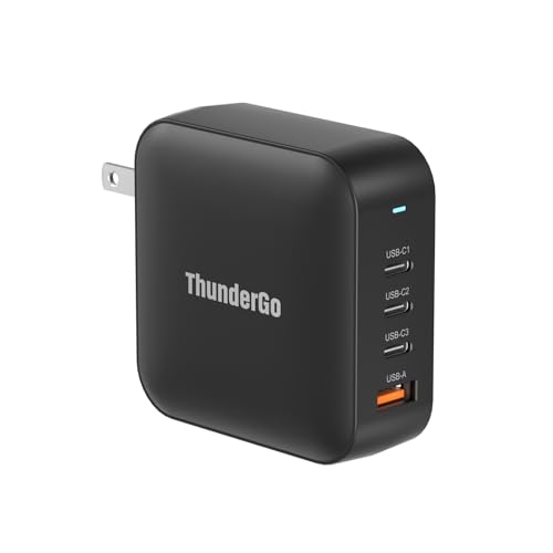 240W GaN Charger, 4-Port USB C Fast Charging Station